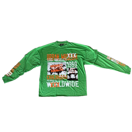 Green & Orange World Wide Shirt (Limited Addition)