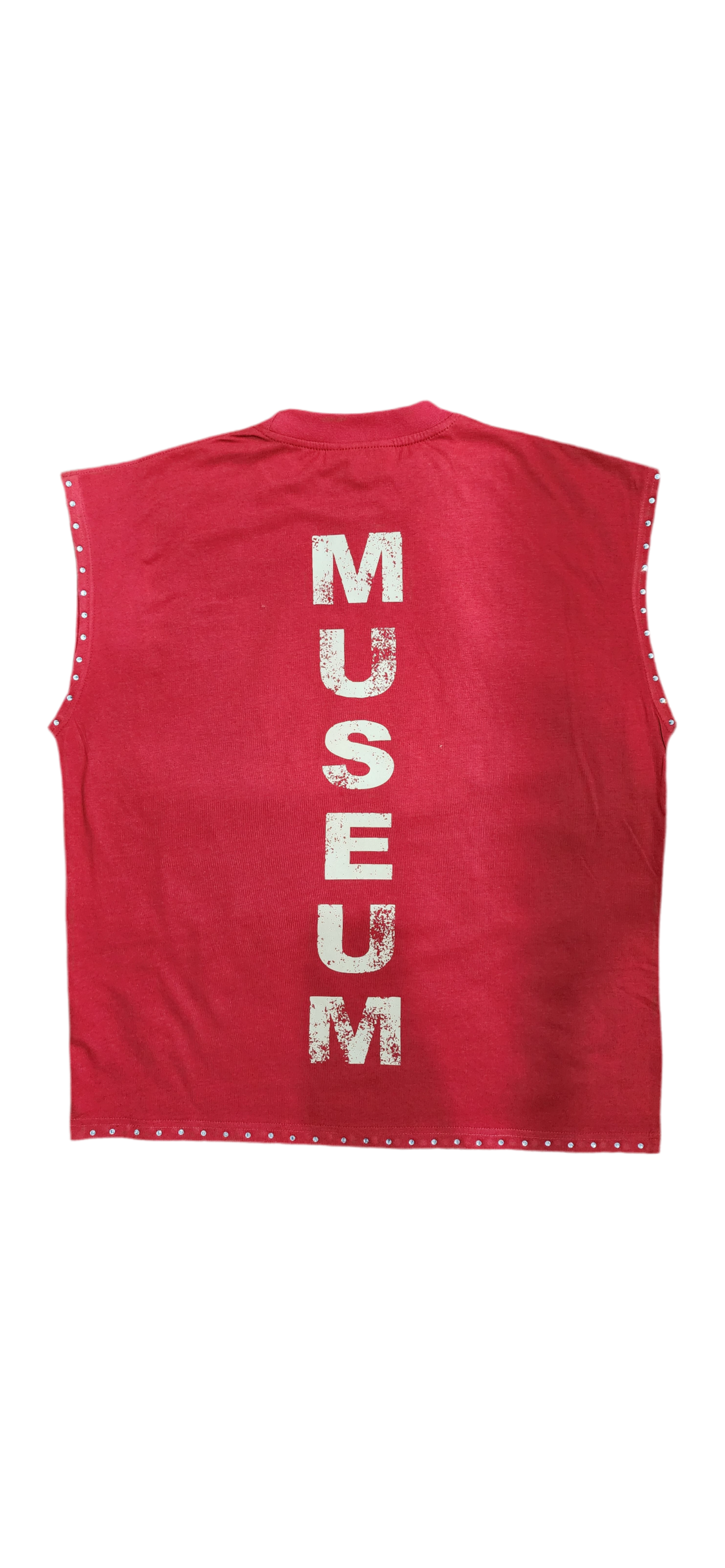 Red Urban Sleeveless Tee